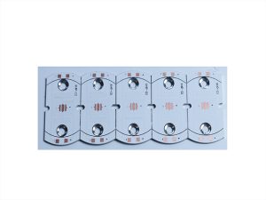 2L 1.5W/m.k Half hole LED Aluminum base Circuit board