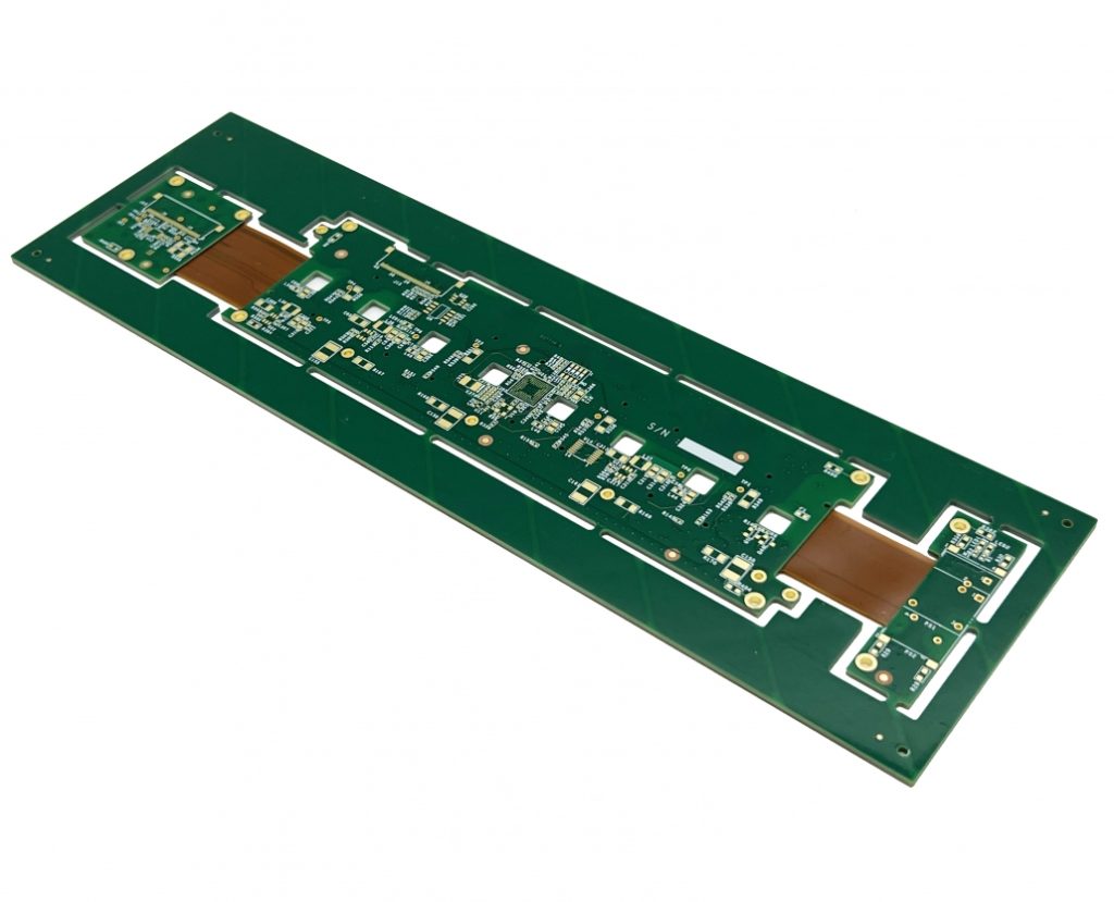 S1000-2M+SF202 PCB hybride rigide-flexible à 8 couches de 2,0 mm