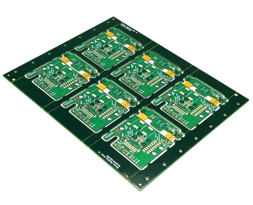 4-طبقة PCB المرنة الصلبة